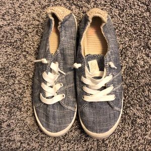 Denim Blue Roxy Tennis Shoes